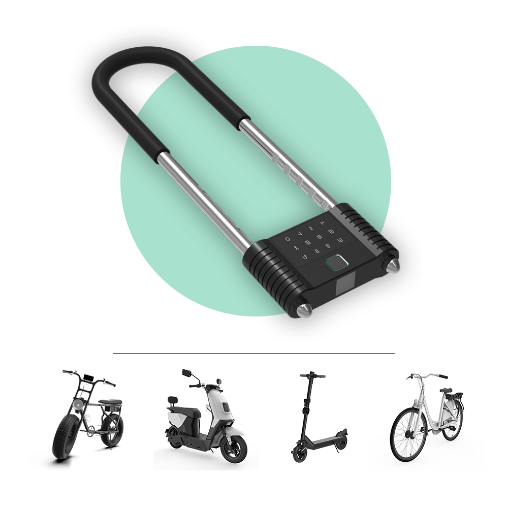 歐米智能藍(lán)牙密碼U型鎖