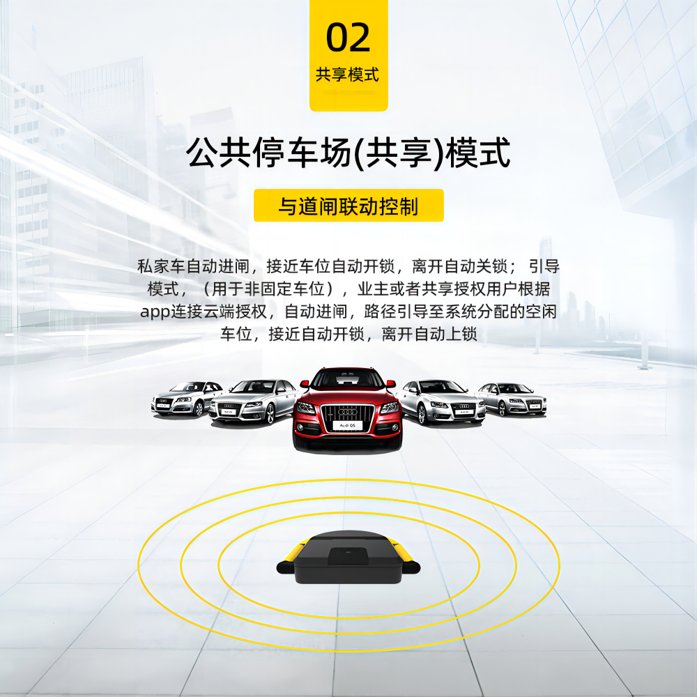 管理停車場成本高太麻煩？歐米智能共享車位鎖來幫你